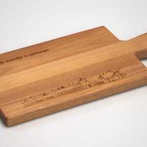Borrelplank met gravure - Heerlijkavondje