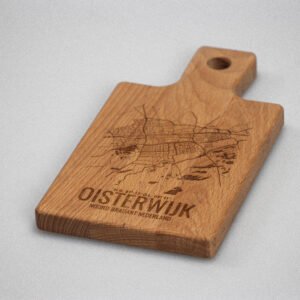 Borrelplank met gravure - Oisterwijk